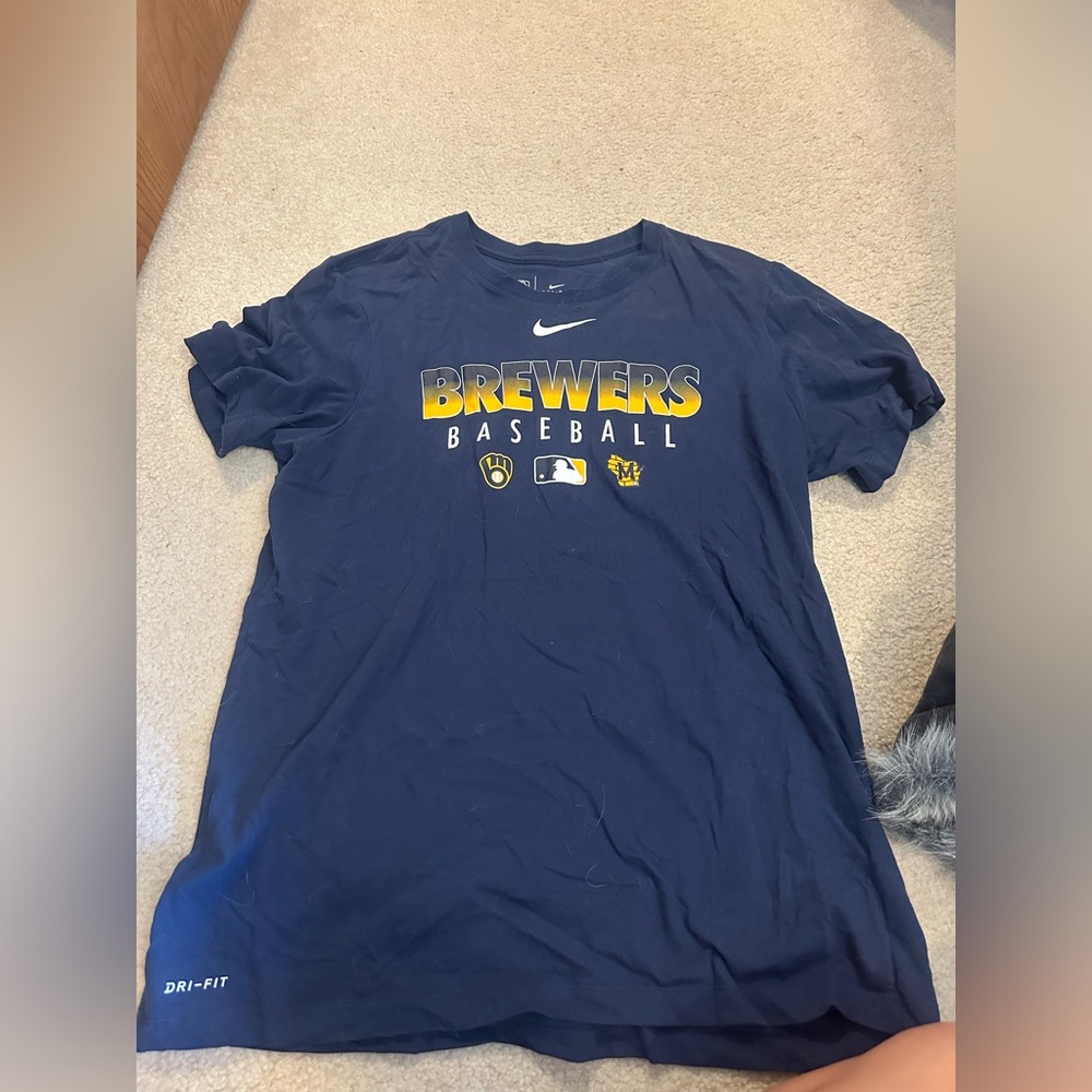 Milwaukee Brewers Nike Short Sleeve shirt